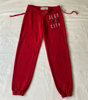Aeropostale Red Sweatpants thumbnail 1