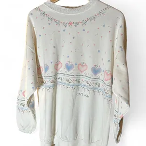 Vintage Sweatshirt Farmhouse Cape May Floral Rustic 80s Grandmacore Cottagecore thumbnail 4