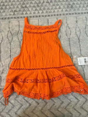 Free People Tank Top Lace orange thumbnail 2