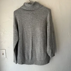 Old Navy Womens Sweater Gray‎ Cowl Neck Long Sleeve Knit Casual Pullover Small thumbnail 6