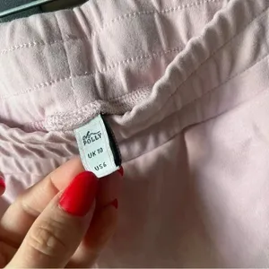 Oh Polly Sweat shorts boxers high rise waisted strawberry milk Barbie pink thumbnail 3