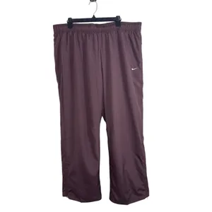 Womens Windbreaker Track Pants Mauve XXL Lightweight Full Length Athletic thumbnail 2