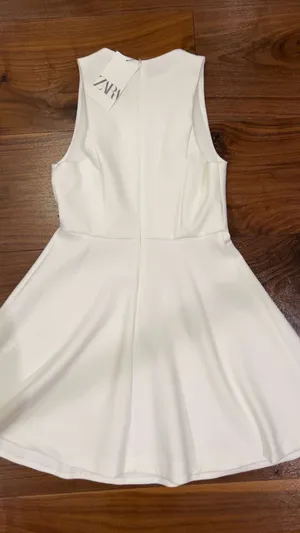 ZARA Dress White thumbnail 3