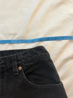 Levi’s Straight Cut Black Jeans thumbnail 5