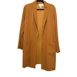 Carolina Belle Red-Brown Trench-Style Coat Jacket Size Medium thumbnail 2
