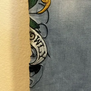 Ed Hardy Light Blue Flare Jeans with Skull Art thumbnail 7