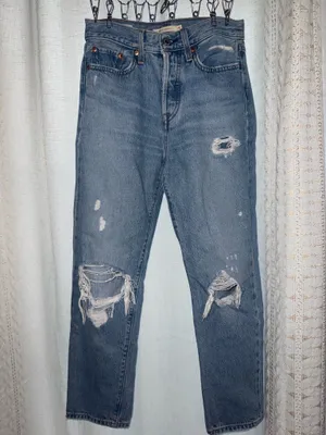 Levi’s Wedgie Straight Ankle Button Fly Jeans thumbnail 5