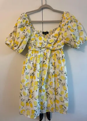 Summer Dress Yellow Size M thumbnail 1