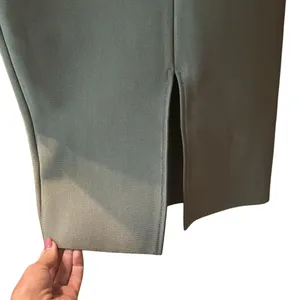 Hot Miami Styles, size‎ L, olive green bodycon dress. thumbnail 3