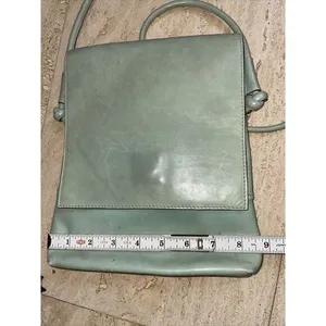 INAKI SAMPEDRO Menora Leather Purse‎ Green thumbnail 7