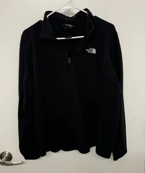 The North Face Black Quarter-Zip Fleece thumbnail 1