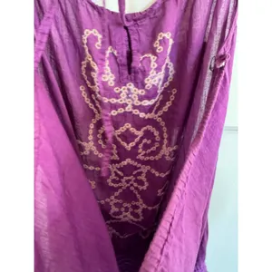 Y2K Rampage purple embroidered halter top size medium thumbnail 7