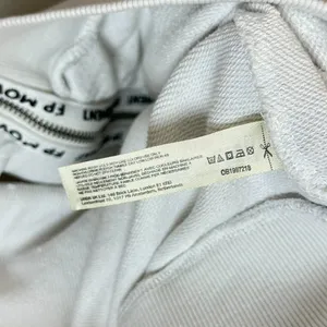 FREE PEOPLE Movement High Jump Zip Up Sweatshirt in Ivory Size Large thumbnail 9