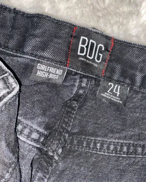 Black Denim shorts thumbnail 3