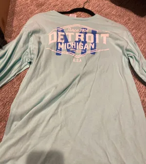 Detroit michigan long sleeve thumbnail 1