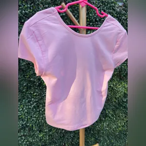 Edikted Light Pink Bambi Open-Back T-Shirt Small thumbnail 5
