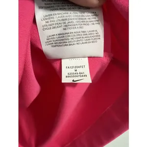 Nike Golf Womens Pink Dri-FIT Sleeveless Quarter Zip Polo Shirt‎ 520549-641 M thumbnail 7