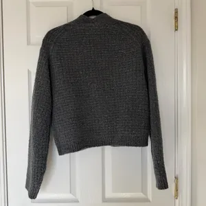 Universal Thread Gray Knit Cardigan Sweater Size Small thumbnail 6