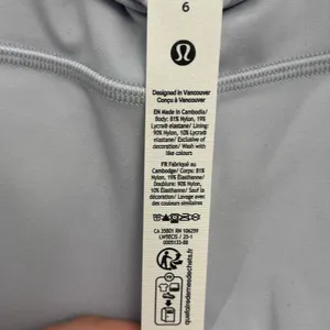 NWT lululemon Align High-Rise Pant 28" size 6 Starch Blue Authentic thumbnail 9