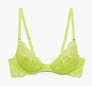 Savage X Fenty ALIEN ANIMAL UNLINED LACE PLUNGE BRA thumbnail 1