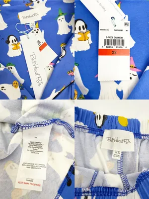 Bedhead PJs X Anthropologie That’s The Spirit Ghost Halloween Classic Jersey Set thumbnail 16