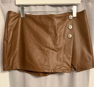 Altar'd State Skirt Mini Leather Faux thumbnail 1