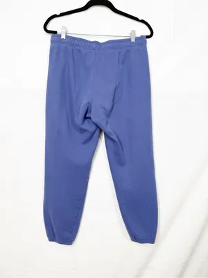 Marine Layer Fleece French Terry High Rise Jogger Sweatpants Skipper Blue thumbnail 3