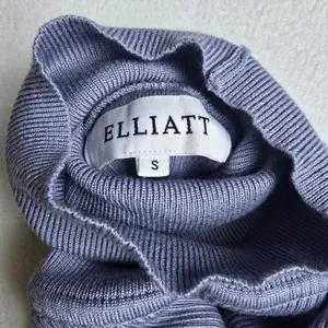 ELLIATT Victoria Knit Dress‎ Ribbed Turtleneck Midi Greay Womens Size S thumbnail 7