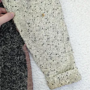 Vintage 1995 Debra Lubell Color Block‎ Knit Sweater Pockets 90s Women's Medium thumbnail 8