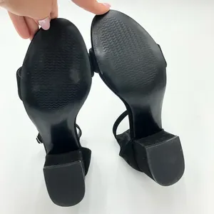 Steve Madden Irenee Black Suede Ankle Strap Block Heel Size 10 thumbnail 11