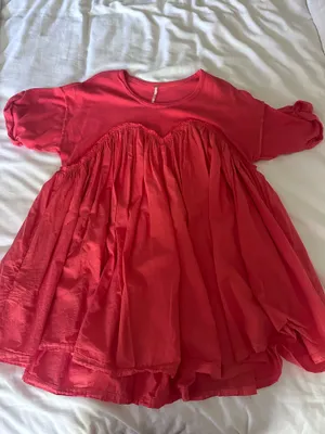 Free People Catalina Babydoll Mini Dress thumbnail 1