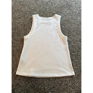 Old Navy Women's Snug White Ribbed Tank Top Size Small thumbnail 6