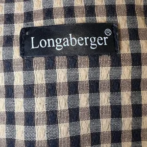Longaberger Checkered Small Tote Bag thumbnail 3