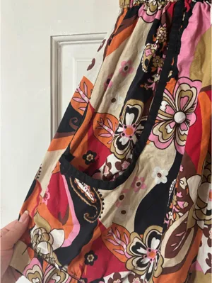 Xhilaration Romper Floral thumbnail 4