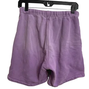Madhappy Let Go To Grow Fleece Shorts Purple Graphic Streetwear Loungewear Small thumbnail 2