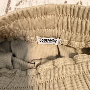 Coofandy Khaki Flowy Pants Tan Size M thumbnail 3