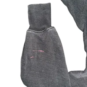 Joah Brown Sweatshirt Women One Size Black Good Dolman Sleeve Cropped Vintage thumbnail 3