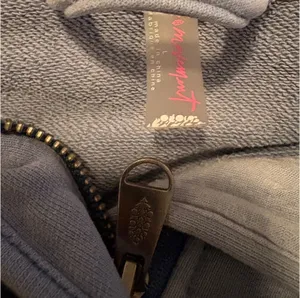 Free People Movement Light Blue Cropped Quarter Zip thumbnail 3