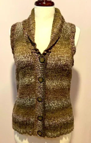 Woolrich Sweater Vest sz M Green Size M thumbnail 1