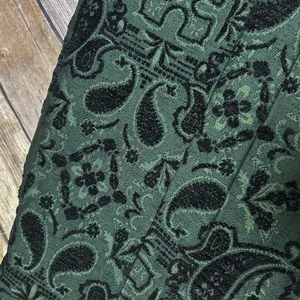 Urban Outfitters White Green Black Antoinette Strapless Brocade Paisley Romper thumbnail 8