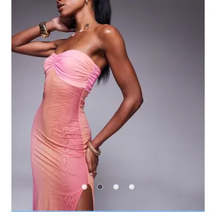 Princess Polly Rosalina Sheer Maxi Dress 8 Pink Orange Ombre Mesh‎ Slit NEW thumbnail 15