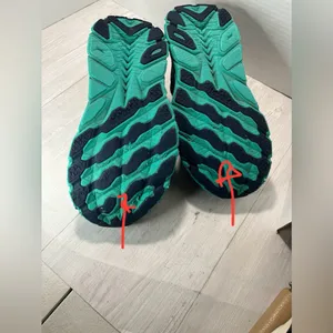 Hoka Women's Shoes in Navy and Teal thumbnail 12