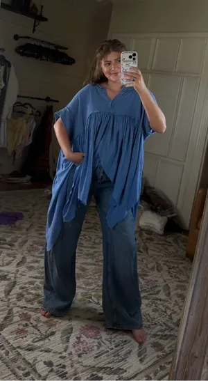 Free people Sugar Rush Babydoll Top thumbnail 1