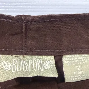 Women's Classic Brown Straight Leg Pants Size 12 thumbnail 3