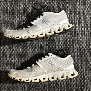 On Cloud Cloud X 3 Shoes White Black Running Size 7 thumbnail 4