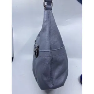 tignanello bag light purple leather tote thumbnail 2