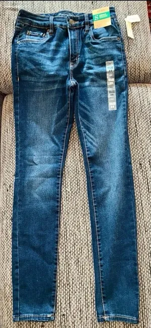 NWT $49.50 Aeropostale Dark Wash High Rise Jeggings, Sz 8R thumbnail 1
