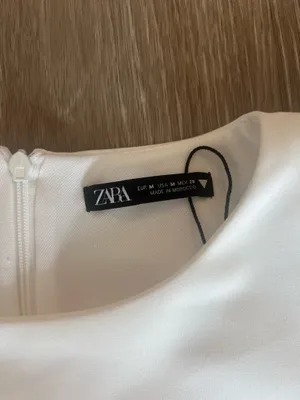 ZARA Rhinestone Trim top thumbnail 2