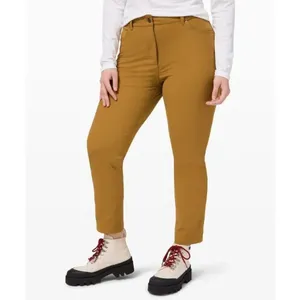 ✨Lululemon City Sleek 5 Pocket Full Length Spiced Bronze Sz 6 Pants✨ thumbnail 7