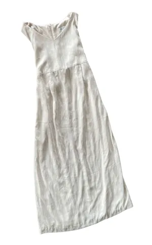 Stunning vintage 90s off white midi dress 🔥 thumbnail 1